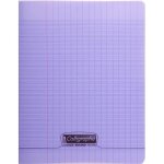 Cahier piqué polypro violet 17 x 22 cm 96 pages - clairefontaine - calligraphe Cahier piqué polypro violet 17 x 22 cm 96 pages - clairefontaine - calligraphe