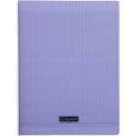 Clairefontaine calligraphe cahier piqu� polypro violet 24 x 32 cm 96 pages