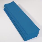 Rouleau de papier cr�pon - clairefontaine - bleu p�trole - 40 g / m� - 25 x 05 m - cr�page 75%
