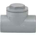 Clapet anti - retour femelle / femelle 40 - gris - poids en g : 0