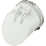 Clapet anti - retour pvc 110mm avec filtre blanc anti - odeurs et insectes pour drainage ext�rieur .