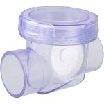 Clapet anti - retour en pvc 50 mm pour syst�mes de drainage soupape de refoulement horizontale verticale ...