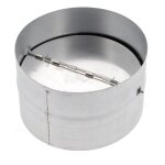 Clapet anti - retour - universel - 150mm - acier - joint en mousse dure - limite bruit Clapet anti - retour - universel - 150mm - acier - joint en mousse dure - limite bruit