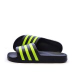 Claquettes marine / jaunes homme adidas adilette