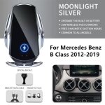Classe b 2012 - 2019 - chargeur de t�l�phone portable sans fil pour mercedes benz support de voiture ...