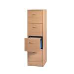 Classeur 4 tiroirs pour 100 dossiers suspendus l 414 h 1404 p 44 cm - htre - l 41. 4 x l 44 x h 140 ...