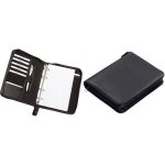 Classeur � anneaux - alassio - luino - format a5 - pu noir