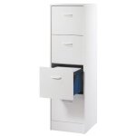 Classeur - blanc - 4 tiroirs - 100 dossiers suspendus - eco - conu - fabrication franaise