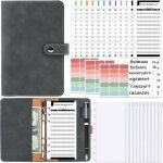Classeur budg�taire a6: 10 enveloppes 12 feuilles 3 autocollants et �tiquettes - organisation maison ...