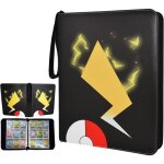 Classeur carte cahier compatible avec 400 cartescahier range carte cartes collection album carte protge ...