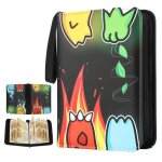 Classeur carte pokemon album carte � collectionner capacit� de 60 pages de 480 cartes imperm�able fermeture ...