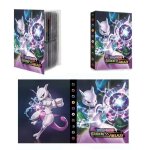Classeur cartes pokemon mewtwo album cartes tcg - rangement protege cartes collection binder portfolio ...
