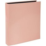 Classeur - exacompta - rf. 54567e - rigide aquarel - 2 anneaux en d - 25 mm - corail