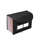 Classeur extensible organiseur de dossiers accord�on a4 � 25 compartiments bo�te de classement portable ...