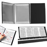 Classeur de partitions a4 - non sp�cifi� - modifiable - 40 poches - l�ger - durable