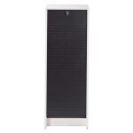 Classeur à rideau - blanc - 5 niches - 378 x 1038 x 384 cm - fermeture à clé - eco - conçu Classeur à rideau - blanc - 5 niches - 378 x 1038 x 384 cm - fermeture à clé - eco - conçu