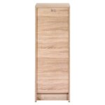 Classeur � rideau h103 cm ch�ne naturel