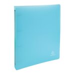 Classeur souple a4 chromaline pastel 4 anneaux dos 4cm polypro