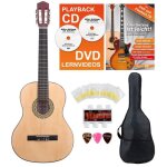 Classic cantabile as - 851 - l guitare de concert 4 / 4 pour gauchers starter - set