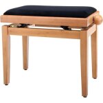 Classic cantabile banquette pour piano (bois de cerise dpoli)