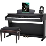 Classic cantabile dp - 50 rh piano num�rique bois de rose avec banc de piano casque