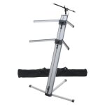 Classic cantabile support de claviers ks - 100 argent� statif de micro et housse compris