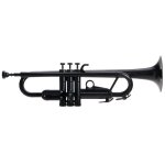 Classic cantabile tromba sib jazz trompette en mati�re plastique noir