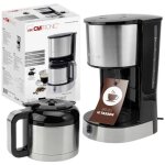 Clatronic ka 3805 edelstahl - schwarz cafetière acier inoxydable nombre de tasse=10 verseuse thermofuge ... Clatronic ka 3805 edelstahl - schwarz cafetière acier inoxydable nombre de tasse=10 verseuse thermofuge ...