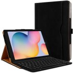 Clavier azerty - karylax - tui de protection noir - compatible samsung galaxy tab s6 lite 10. 4 - adulte ...
