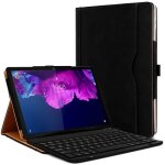 Clavier azerty - samsung - galaxy tab a9 plus - tui de protection noir - co - cuir - 11 pouces