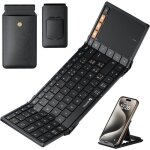 Clavier bluetooth pliable - edilix - azerty - pav� tactile - portable - rechargeable - 21. 5x11. 9x2 ...