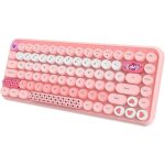 Clavier bluetooth sans fil mini clavier compact 84 - key mignon connexion sans fil 24 ghz coupe - b�ches ...