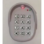 Clavier  codes radio - europe automatismes - clpea - boitier plastique - 1 code matre - 8 codes esclaves ...