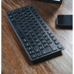 Clavier compact 24 ghz bluetooth 5. 0 et filaire - cherry kw 9200 mini - rechargeable - noir Clavier compact 24 ghz bluetooth 5. 0 et filaire - cherry kw 9200 mini - rechargeable - noir