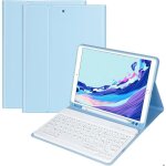 Clavier coque pour ipad 10. 2 9�me / 8�me / 7�me 2021 / 2020 / 2019 / air 3 2019 / pro 10. 5 qwerty amovible ...