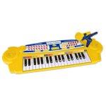 Clavier lectronique - bontempi - 37 touches - avec micro - fonction dapprentissage - effets sonores