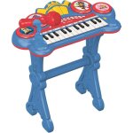 Clavier électronique pat?patrouille avec siège et microphone 24 touches lumineuses pour apprendre la ... Clavier électronique pat?patrouille avec siège et microphone 24 touches lumineuses pour apprendre la ...