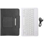 Clavier et tui bluetooth housse de protection en pu + clavier bluetooth universel pour tablettes de ...