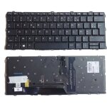 Clavier fran�ais de rechange pour hp elitebook x360 1030 g2 convertible notebook fr avec r�tro�clairage ...