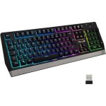 Clavier gamer - the g - lab - keyz tungsten - sans fil - rainbow - azerty - noir Clavier gamer - the g - lab - keyz tungsten - sans fil - rainbow - azerty - noir