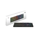 Clavier gaming m�canique - msi - forge gk320 red fr - switches lin�aires - 978 g - 44. 1x13. 4x3. 7 cm ...