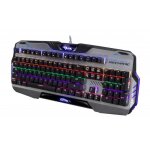 Clavier m�canique gamer - e - blue - ekm729bgfr - iu - r�tro�clair� - 12 touches multim�dia - azerty