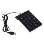 Clavier numrique usb mini pav numrique pav numrique 18 touches clavier pour ordinateur portable ...