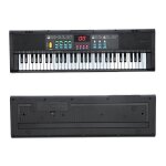 Clavier piano �lectrique - akozon - 61 touches - multifonctionnel - �cran num�rique - 16 tonalit�s