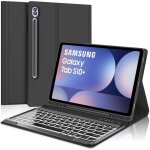 Clavier pour samsung galaxy tab s10 + / s10 plus 12. 4 2024 azerty fran�ais clavier r�tro�clair� bluetooth ...