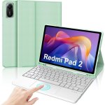 Clavier avec trackpad pour xiaomi redmi pad 2 112025azerty fran�ais clavier bluetooth magn�tique d�tachable ...