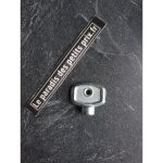 Cl 4 pans pour purge de radiateur - benson - 1 cl 4 pans 5 mm - inox - blanc - garantie 2 ans