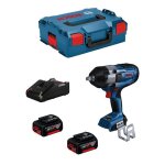 Cl� � chocs bosch gds 18v - 1000 (2 x 50 ah + gal18v - 40 + l - boxx 136)