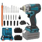 Cl� � chocs �lectrique cl� � chocs � couple 1200n. m visseuse a choc sans fil perceuse �lectrique de ...