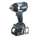 Clé à chocs - makita - 18v - batterie 5. 0 ah - 2900 tours / min - carré 1 / 2 Clé à chocs - makita - 18v - batterie 5. 0 ah - 2900 tours / min - carré 1 / 2
